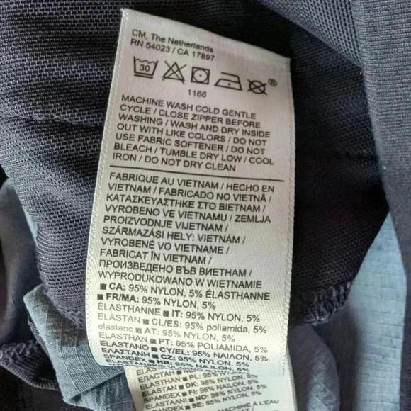 Athletes Trekkie North Joggers Ethereal Bloom Blue High Waisted Women's size 6 - Picture 11 of 15